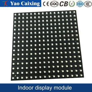 เหมาะสำหรับ SMD3528 จอแสดงผล LED โฆษณาในร่มแบบเมทริกซ์ 32x32 จุด P6 RGB โมดูลบอร์ดป้ายไฟ LED - Product Image 3