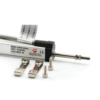 Transductor de desplazamiento rectilíneo pequeño con varilla de tracción de 100 mm para máquina de calzado KTM