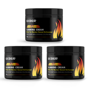 Crema para quemar sudor y grasa, crema adelgazante para el vientre caliente de cadera, crema adelgazante para el vientre de cintura para hombres y mujeres de barriga plana - Product Image 1