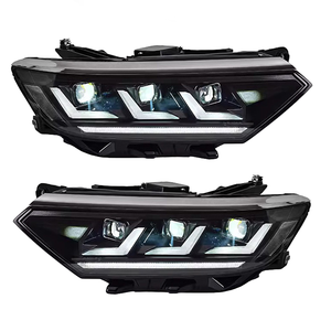 Faro a LED Completo Matrix a 3 Lenti con Indicatore di Direzione Sequenziale per Volkswagen <span class=keywords><strong>Passat</strong></span> B8 Magotan <span class=keywords><strong>2017</strong></span> 2018 2019, Accessori di Aggiornamento - Product Image 1