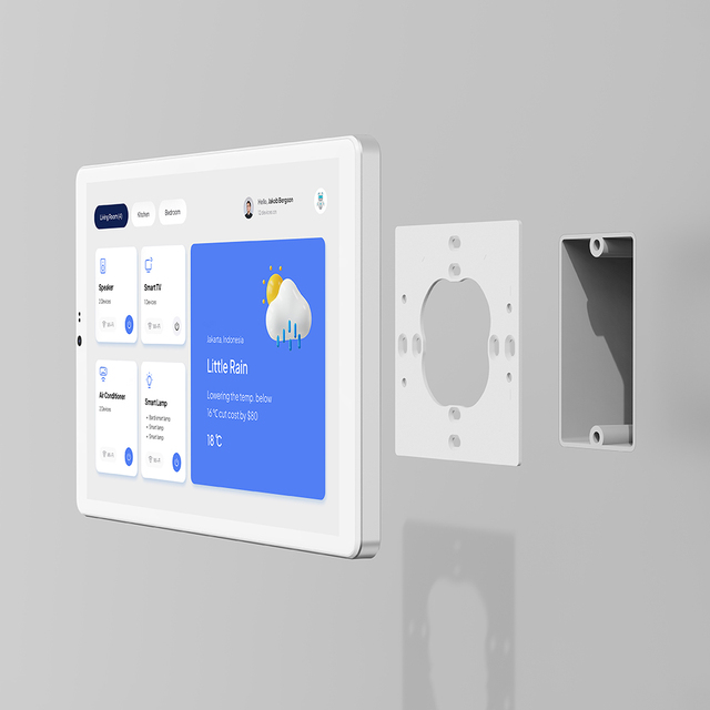 Wall Mounted Android Tablet Poe 10 Inch Tablet Pc Nfc Android Tablet Zigbee 3.0 Access Control Panel Attendance Digital Signage