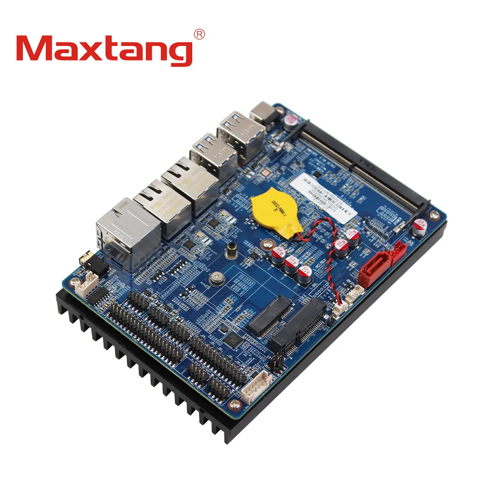 Maxtang Intel Celeron J6412 Computer-Motherboard Ein kanal SO-DIMM DDR4 32GB Win10/11 Linux 1xHDMI 1xDP 1xeDP/LVDs