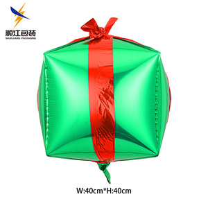 Ballons en feuille d'hélium gonflables en forme de <span class=keywords><strong>cube</strong></span> décoratifs en gros pour les décorations de fête de Noël et de Pâques - Product Image 6