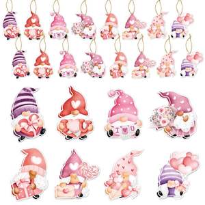 Juego de Adornos de <span class=keywords><strong>Gnomo</strong></span> para <span class=keywords><strong>el</strong></span> Día de San Valentín, Decoraciones para Fiestas, Ideas de Regalo, Decoración Romántica para <span class=keywords><strong>el</strong></span> Hogar, Colgantes para Aniversario y Boda - Product Image 6