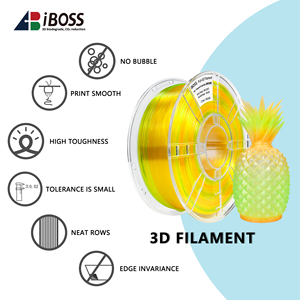 Filamento PLA Plus IBOSS de 1 kg con Gradiente, 1.75 mm, Transparente, Degradado Naranja Claro y Verde, Filamento PLA+ para Impresión 3D - Product Image 5
