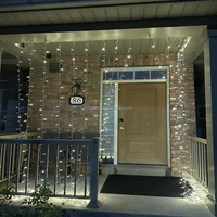 Guirlandes lumineuses LED en cuivre IP44 pour intérieur/extérieur, blanc chaud, pour mariage, fête, vitrine, décoration de la maison
