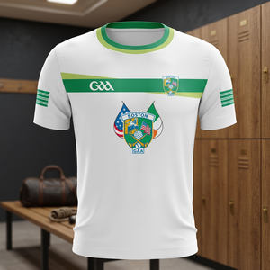 High Quality Custom Soccer Jersey Set 100% Polyester Best Quality Gaelic <b>Football</b> Wear OEM Service for Ireland Style Stock - Product Image 2