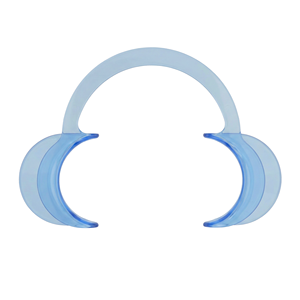 Ouvre-<span class=keywords><strong>Bouche</strong></span> Écarteur de Joue Forme C pour Blanchiment Dentaire <span class=keywords><strong>Jeu</strong></span> Mâche-Mots S M L Bleu Transparent Réutilisable - Product Image 2
