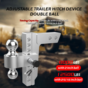 AMBITION Nueva Condición 6 "8" 10 "Enganche de <span class=keywords><strong>remolque</strong></span> ajustable de aluminio Bloqueo de suspensión de <span class=keywords><strong>remolque</strong></span> Enganche de montaje de <span class=keywords><strong>bola</strong></span> ajustable - Product Image 2
