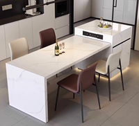 Ensemble de chambre à coucher commercial moderne Song Design en bois de manguier massif, mobilier de luxe avec garantie de 5 ans pour les hôtels 5 étoiles