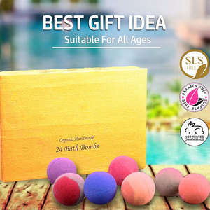 Set de Bombas de Baño Efervescentes Ecológicas OEM, Aceite para el Cuidado de la Piel, Aromaterapia, Spa, Regalo, Set de Cuidado Corporal - Product Image 5