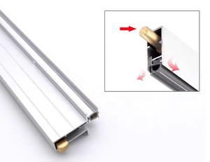 Joint inférieur <span class=keywords><strong>de</strong></span> <span class=keywords><strong>porte</strong></span> automatique en <span class=keywords><strong>aluminium</strong></span> - Product Image 3