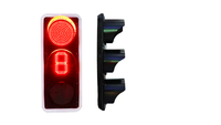 Feux de signalisation routière LED haute luminosité 300 mm 12-24V DC 100-277V AC avec couleurs rouge/jaune/vert pour la sécurité routière