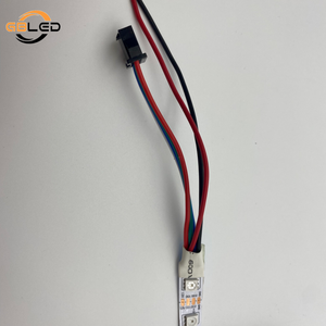 Bad pixel <span class=keywords><strong>Retransmisión</strong></span> 12V 4 hilos 5050 60Leds/M Led Pixels 1 Ic Control 16703 IP20 Blanco Negro PCB Direccionable RGB Led Strip - Product Image 6