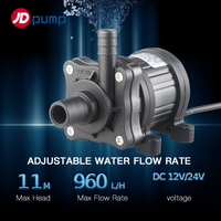JDpump WP-DC40A Micro DC Brushless Silencieux DC 12v 24v Pompe de Circulation Submersibles Pompes à Eau 6M 840L/h
