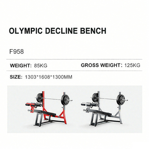 Gym Premium Fitness Exercise Equipment High Quality Adjustable Decline Safety Feature <b>Benches</b> <b>Racks</b> Collection WD-F958 You - Product Image 4