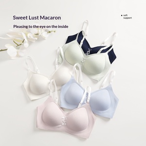 <span class=keywords><strong>Soutien</strong></span>-<span class=keywords><strong>gorge</strong></span> sans couture sans armatures pour femme, couleurs macaron, push-up, confortable, maintien doux, bonnets 3D, lingerie <span class=keywords><strong>invisible</strong></span> 2026 - Product Image 1