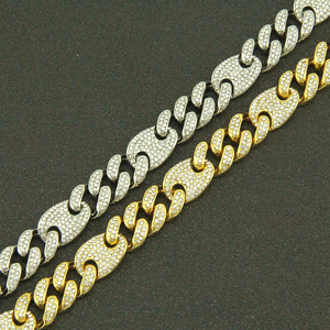 Hip Hop <b>Bracelet</b>, Men's High Quality Pig Nose Buckle Cuban <b>Bracelet</b> <b>Bracelet</b> - Product Image 3