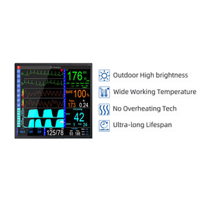 จอแสดงผลความสว่างสูงขนาด 18.5 นิ้ว ความละเอียด 1200x1200 LVDS 700nits IPS TFT LCD สำหรับการถ่ายภาพทางการแพทย์ เช่น CT - Product Image 2
