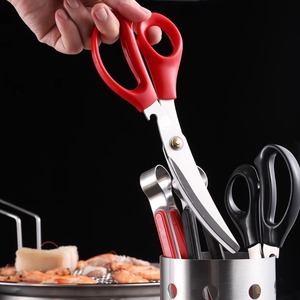Stainless Steel <b>BBQ</b> Scissors And Clips Set Heavy Duty For Grilling Chicken Steak Cooking Kitchen <b>Tools</b> - Product Image 2