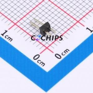 A127UP-ZD02P Pin Header Through hole Component (THT),P=1.27mm Connector 1x2P 1.27mm Pin Header Single Row - Product Image 2