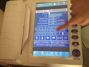Electrocardiogramme de <span class=keywords><strong>machine</strong></span> de la <span class=keywords><strong>CE</strong></span> Digital 12 canaux <span class=keywords><strong>ECG</strong></span> avec l'imprimante - Product Image 5
