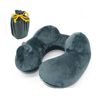 GARIDA Oreiller gonflable ultraléger pour le cou et le soutien pour les voyages en avion, le camping GCFZ-014