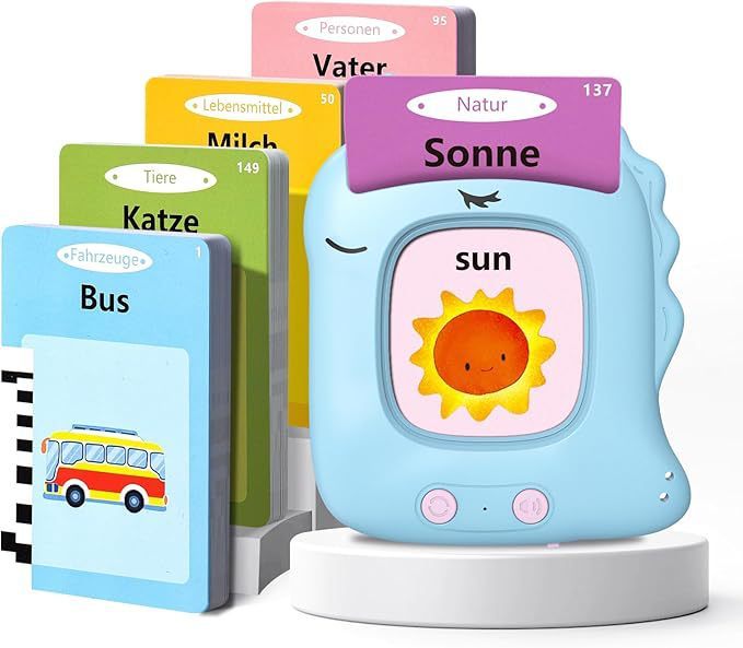 S2 unicornio [Inglés puro-112 tarjetas] azul claro