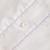 Fabricant de vêtements de luxe, vêtements pour femmes sur mesure, robe plissée en coton à fleurs vintage blanche mignonne, robe trapèze pour femmes