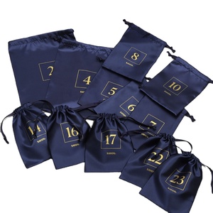 Bolsa de Satén con Cordón Compacta y Portátil para Monedas, Relojes y Pulseras, Bolsa de Satén Personalizada con Cordón - Product Image 3