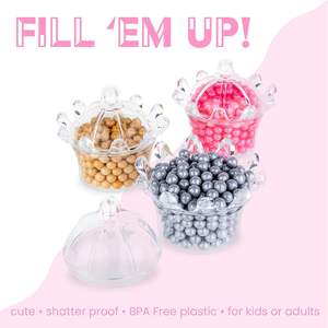 Enfant Chocolat Noël Fête De Mariage Affichage Couronne Enfants Cadeau En Plastique Bonbons Boîtes D'emballage - Product Image 5