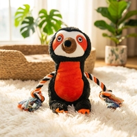 Fabrication de jouets en peluche pour animaux de compagnie (renard, raton laveur, chien, chat) OEM ODM en Chine