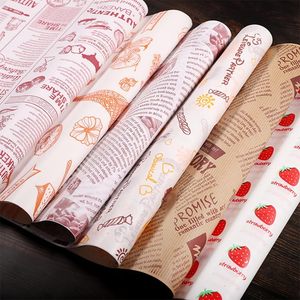 Papier d'emballage personnalisé en PE enduit, dégradable, de qualité alimentaire, résistant à l'humidité et à la graisse, pour lait, gelée, chewing-gum - Vente en gros usine - Product Image 5