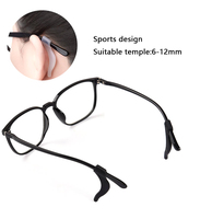 Haute qualité en gros Silicone anti-dérapant porte-lunettes confortable nouveau Design lunettes accessoires pour pièces de lunettes