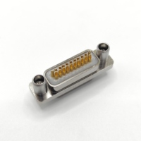 Conector macho de soldadura de alta fiabilidad J30J-21TJS, serie J30J, micro-D mini rectangular de 21 pines, 200V 3A, para aeronaves