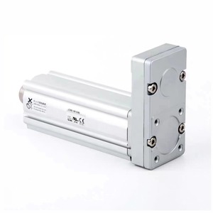 Cylindre électrique SMC LEY25LC-50B-S16N1D, fin, à double action, avec coussin fileté, magnétique, sans rotation, non guidé - Product Image 2