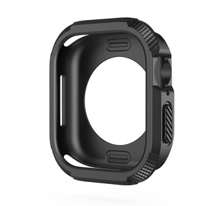 La más <span class=keywords><strong>nueva</strong></span> funda de silicona deportiva a prueba de golpes para <span class=keywords><strong>Apple</strong></span> <span class=keywords><strong>Watch</strong></span> 46mm 42mm, funda anticaída, fundas de parachoques de TPU para IWatch Series 10 - Product Image 5