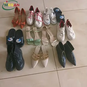 Megan Fournisseurs vérifiés Kampala Ouganda Sandales d'occasion Chaussures usagées pour dames Balles