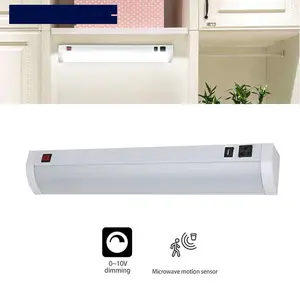 DIHAO-Luz led con sensor de movimiento para cocina, luz para armario, 1, 2 y 3 pies, 4 pies, 5 pies, 10w, 15w, 20w, 25w