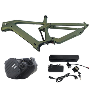 Vélo électrique à moteur central <span class=keywords><strong>DIY</strong></span> <span class=keywords><strong>Bafang</strong></span> M620 M630 1500w, cadre en fibre de carbone avec moteur et batterie en option - Product Image 2