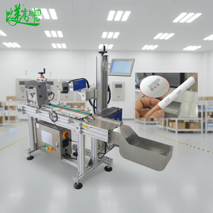 Machine de codage et de tri laser UV à alimentation automatique pour étuis à stylos en ABS, idéale pour les industries comme la papeterie et les produits chimiques quotidiens, avec fonctionnement autonome. - Product Image 1