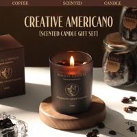 Set Hadiah Lilin Mewah Beraroma Kedelai Elegan dengan Aroma Mawar, Kopi, Darjeeling, Osmanthus, Cedar, dan Lavender untuk Suvenir Pernikahan