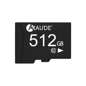 بطاقة ذاكرة عالية السرعة من الفئة 10 U3 جيدة قالب من الدرجة الأولى GB SD بطاقة SD صغيرة مع محول بطاقة Micro TF SD عالية السعة