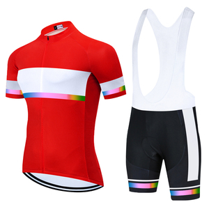 2025 hombres verano Ciclismo Jersey y Gel bicicleta pantalones cortos traje 20D transpirable MTB Ropa Ciclismo Maillot Culotte Ropa - Product Image 3