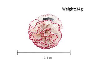 Nouvelle Arrivée Pince à Cheveux Fleur Froissée Style Français Grande Pince à Cheveux pour Femme - Product Image 3