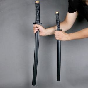 Vente en gros Halloween Japonais Double Épée <span class=keywords><strong>Ninja</strong></span> PU Épée <span class=keywords><strong>Arme</strong></span> Jouet Modèle Cosplay Show Props - Product Image 4