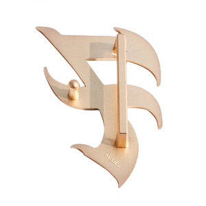 Logo con scritta personalizzata con fibbia di marca con nome di fusione in oro opaco cintura da uomo antica moderna - Product Image 3