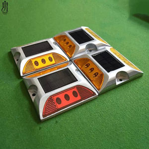 Светоотражающие дорожные маркеры на солнечных батареях с LED-индикатором, светоотражающие дорожные знаки, светодиодные дорожные маркеры «кошачий глаз» на солнечных батареях - Product Image 6