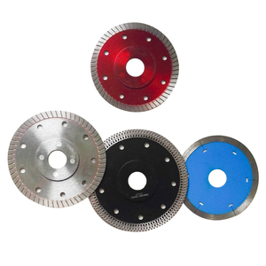Lames de coupe en diamant super fines personnalisées pour carreaux de porcelaine sèche, 115 mm, lames de <span class=keywords><strong>scie</strong></span> <span class=keywords><strong>circulaire</strong></span> pour céramique, 115 mm-350 mm X Turbo Porcelain - Product Image 1