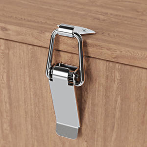 Fermoir à bec de canard en acier inoxydable 304, boucle de fixation pour boîte en bois, serrure de boîte à outils, serrure à boucle, accessoires de quincaillerie pour le stockage - Product Image 2